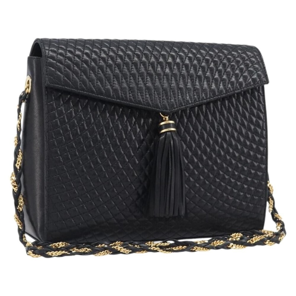 Bally Vintage Chain Quilted Leather